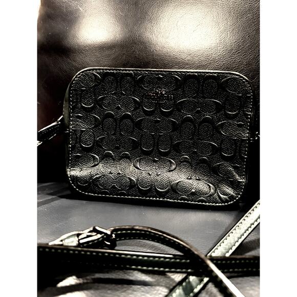 Coach Mini Jamie Camera Bag Embossed in Signature Logo - Picture 8 of 8